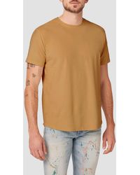 Hudson Jeans Anderson Reverse Elongated Tee - Multicolor