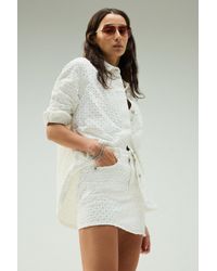 Hudson Jeans - Viper Mini Skirt - Lyst