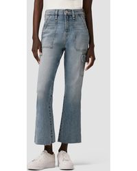 Hudson Jeans - Utility Faye Ultra High-rise Bootcut Crop Jean - Lyst