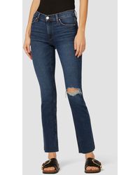 Hudson Jeans - Nico Mid-rise Straight Ankle Jean - Lyst