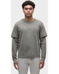 Hudson Jeans - Hybrid Long Sleeve Tee - Lyst