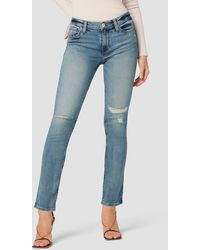 Hudson Jeans - Nico Mid-rise Straight Ankle Jean - Lyst