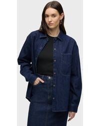 Hudson Jeans - Oversized Button Down Shirt - Lyst