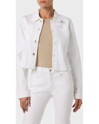 Hudson Jeans - Micro Cropped Jacket - Lyst