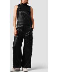 Hudson Jeans - Utility Wide Leg Overall - Lyst