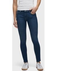 Hudson Jeans - Nico Mid-rise Super Skinny Ankle Jean - Lyst