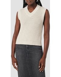 Hudson Jeans - Knot Back Sleeveless Sweater - Lyst