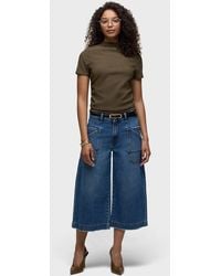 Hudson Jeans - Noa Patch Pocket Relaxed Gaucho - Lyst