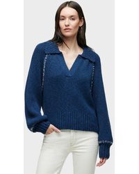 Hudson Jeans - Collared Pullover - Lyst