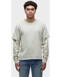 Hudson Jeans - Hybrid Long Sleeve Tee - Lyst