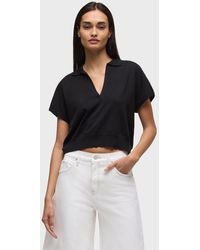 Hudson Jeans - Draped Collared Sweater - Lyst