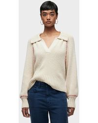 Hudson Jeans - Collared Pullover - Lyst