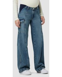 Hudson Jeans - Utility Wide Leg Cargo Maternity Pant - Lyst