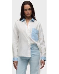 Hudson Jeans - Oversized Button Down Shirt - Lyst