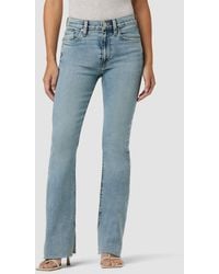 Hudson Jeans - Barbara High-rise Bootcut Petite Jean W/ Split Hem - Lyst