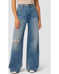 Hudson Jeans - James High-rise Wide Leg Petite Jean - Lyst