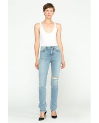 Hudson Jeans Holly High-rise Straight Jean - Blue