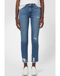 Hudson Jeans - Nico Mid-rise Straight Crop Jean - Lyst