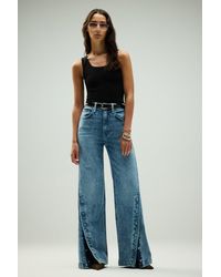 Hudson Jeans - James High-rise Wide Leg Jean With Forward Seam - Lyst