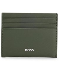 BOSS - Card Holder With Logo Lettering - Lyst