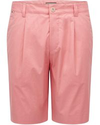 BOSS by HUGO BOSS Shorts tapered fit en algodón elástico - Rosa
