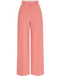 BOSS - Relaxed-Fit Hose Mit Hohem Bund Und Weitem Beinverlauf - Lyst