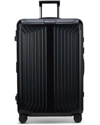 BOSS - | Samsonite Anodised-aluminium Check-in Suitcase With Monograms - Lyst