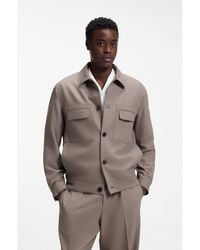 HUGO - Slim-Fit Suit Jacket - Lyst