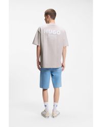 HUGO - Loose-Fit T-Shirt - Lyst