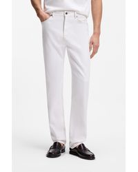 BOSS - Five-Pocket Jeans - Lyst