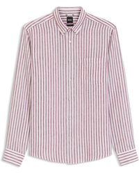 BOSS - Camicia Button-Down Regular Fit - Lyst
