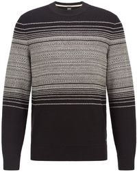 BOSS by HUGO BOSS Black Men's Sweaters Size M