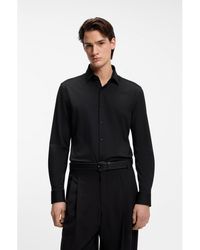 HUGO - Slim-Fit Shirt - Lyst