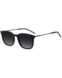 HUGO - Acetate Sunglasses With Stainless-Steel Temples - Lyst