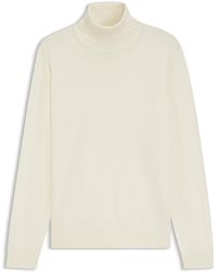 BOSS - Pull En Cachemire À Col Roulé Beckham X - Lyst