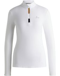 BOSS - Equestrian Slim-Fit Training Shirt - Lyst