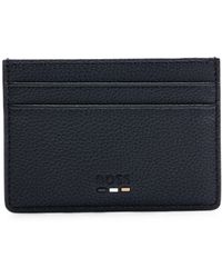 BOSS - Faux-leather Card Holder With Money Clip - Lyst