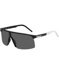 HUGO Rubber-logo Sunglasses With Free Lenses - Multicolour