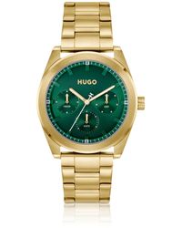 HUGO - Tone Watch With Dial - Lyst