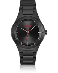HUGO - Lit-Plated Watch With Tonal Dial - Lyst
