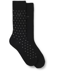 BOSS - Black Men's Business Socks Size 7-13 - Lyst