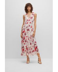 BOSS by HUGO BOSS Casual and summer maxi dresses for Women | Online Sale up  to 65% off | Lyst