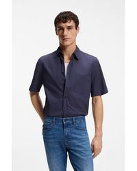 BOSS - Regular-Fit Shirt - Lyst