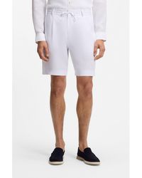 BOSS - Tapered-Fit Shorts - Lyst