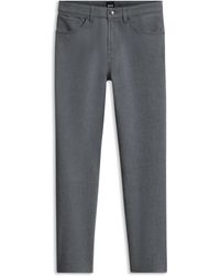 BOSS - Regular-Fit Trousers - Lyst