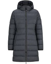 BOSS - Wasserdichte Reitsport-Steppjacke Mit Kapuze Und Verstellbaren Reißverschlüssen - Lyst