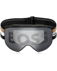 BOSS by HUGO BOSS Skibril Met Logodetail - Zwart