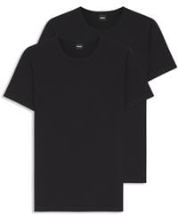 BOSS - Two-Pack Of Underwear T-Shirts - Lyst