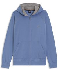 BOSS - Zip-Up Hoodie - Lyst