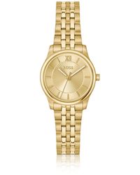 BOSS - Graceful-Tone Watch With Sunburst-Patterned Dial - Lyst